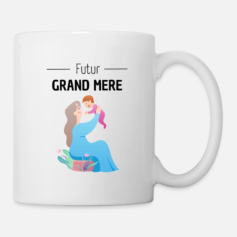 FUTUR GRAND-MERE - Mug blanc - blanc