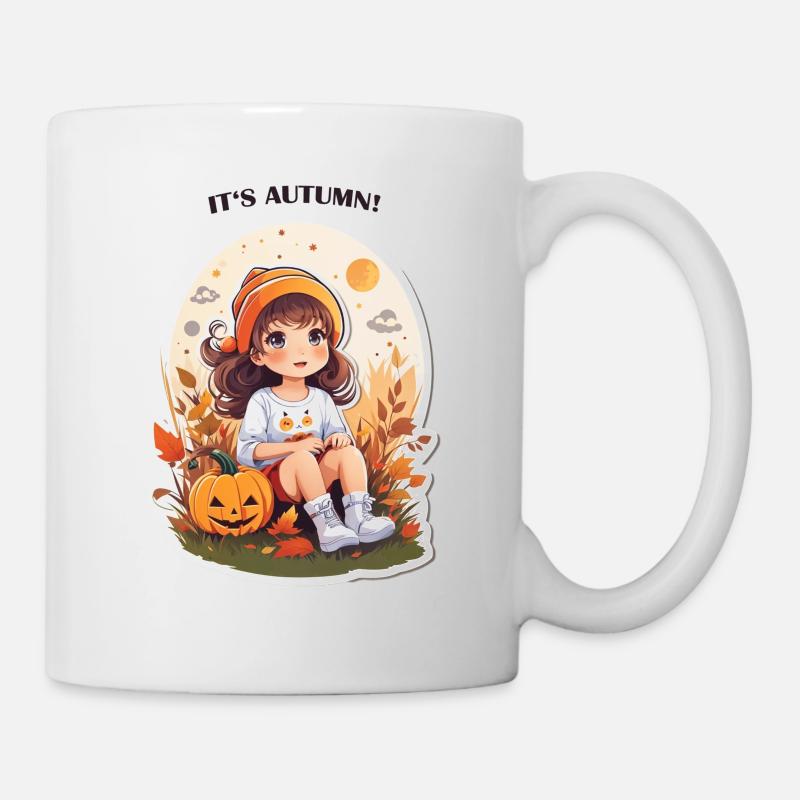 Its Autumn - Tasse - Weiß