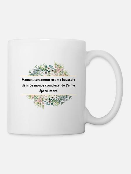 Cadeau pour maman - Mug blanc - blanc