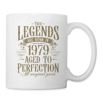 Né en 1979 Cadeau d’anniversaire Legends - Mug blanc - blanc - Droite