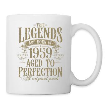 Né en 1959 Cadeau d’anniversaire Legends - Mug blanc - blanc - Droite