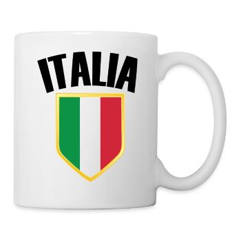 Italia - Drapeau de l’Italie - Mug blanc - blanc - Droite