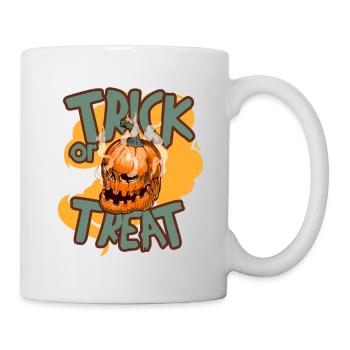 Süßes oder Saures - Tasse - Weiß - Rechts
