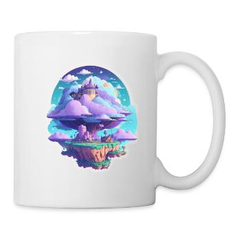 Sky-High Whimsy: Floating Islands - Mug - white - Right