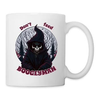 Dont feed boogyman - Mug - white - Right