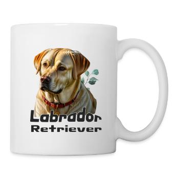 Labrador Retriever on Shirt’s - Vêtements et accès - Mug blanc - blanc - Droite