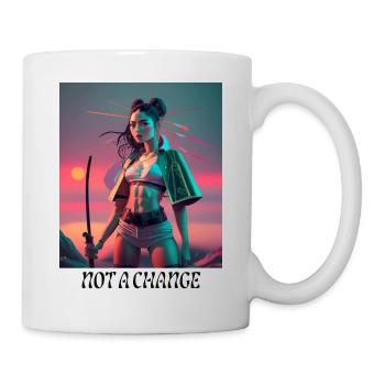 Keine Änderung - Tasse - Weiß - Rechts