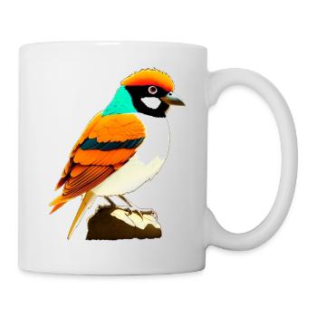 Colorful Bird - Mug - white - Right