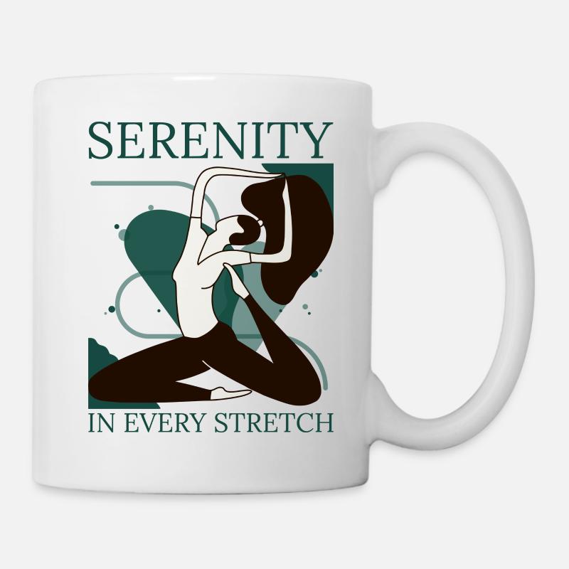 Serenity in every stretch. - Mug - white