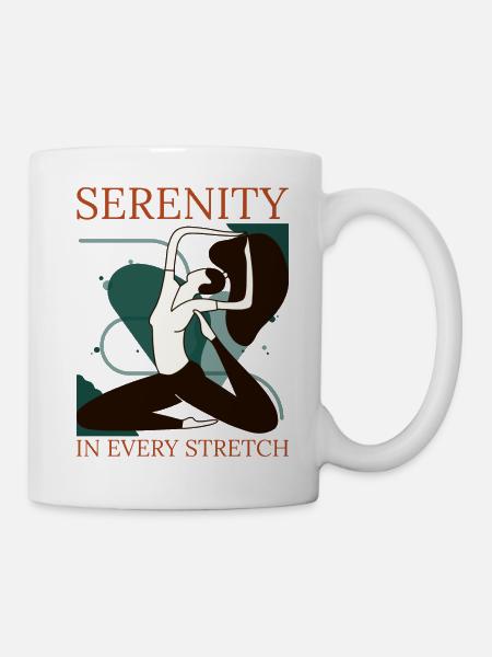 La sérénité dans chaque tronçon. - Mug blanc - blanc