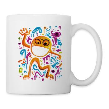 Pumpkin' Up the Pop Volume!" - Mug - white - Right