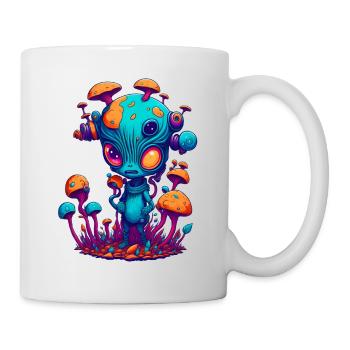 Trippy Alien 05 - Mug - white - Right