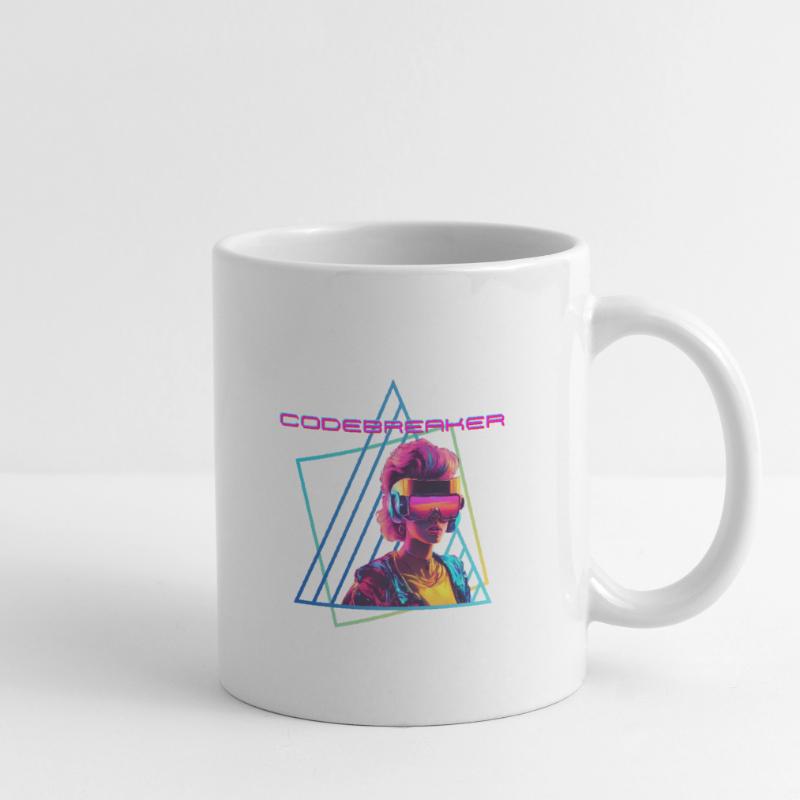Déchiffreur de code Mug blanc