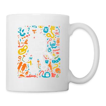 Ghostly Groove Parade - Mug - white - Right