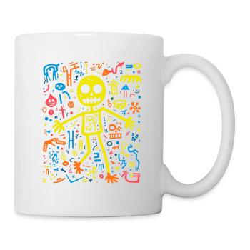 Skeleton's Groovy Jive - Mug - white - Right