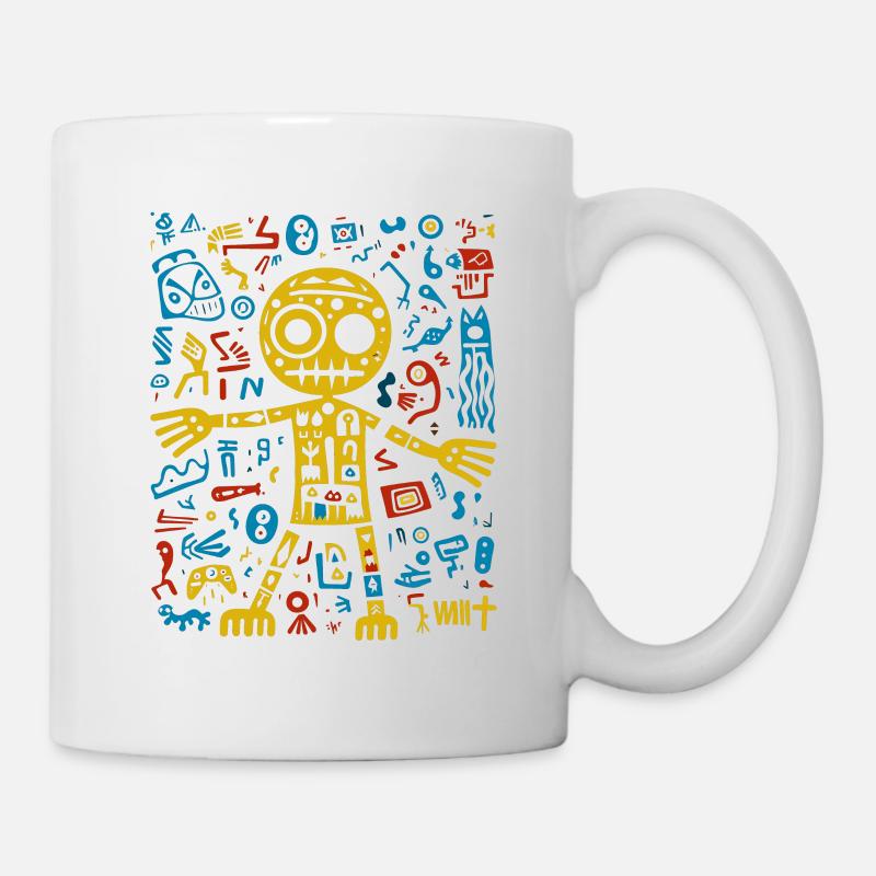 La foulée colorée de maman - Mug blanc - blanc