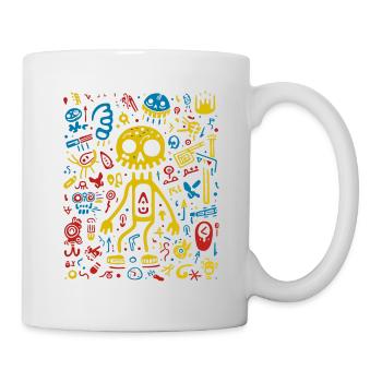 Skeleton's Groovy Jive - Mug - white - Right
