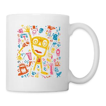 Skater Specter: Halloween Pop Tee - Mug - white - Right