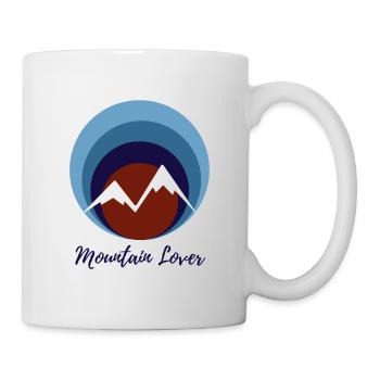 Mountain Lover - Tasse - Weiß - Rechts