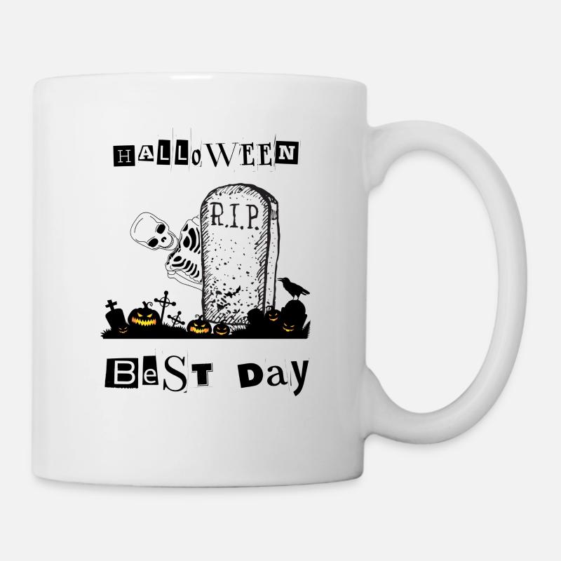 RIP Halloween - Mug blanc - blanc