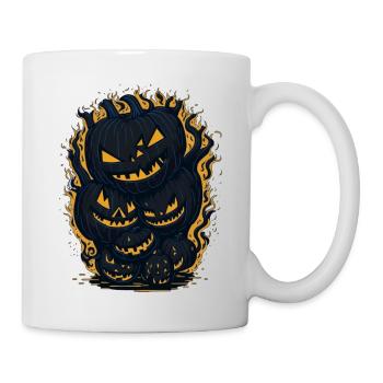 Pumpkin Pyramid - Your Halloween Must Have - Mug - white - Right