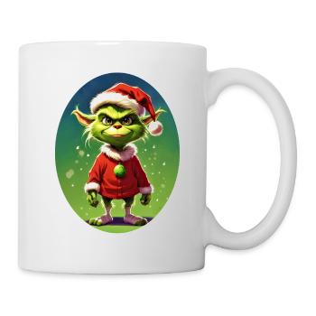Noël Noël Grouch modèle vierge 1.3 - Mug blanc - blanc - Droite