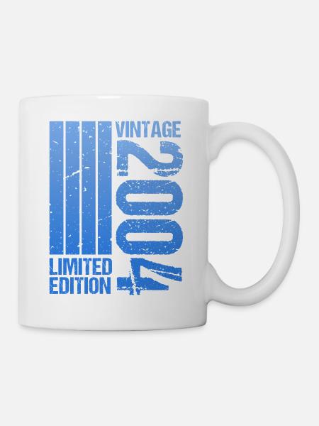 2004 Jahrgang geboren Vintage Geburtstag Geschenk - Tasse - Weiß