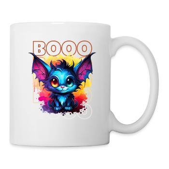 Chibi Swoop & Booo! Nighttime Flutter Tee! - Mug - white - Right