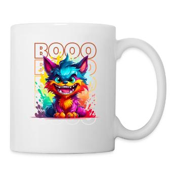 Chibi Howl & Booo! Moonlit Werewolf Tee! - Mug - white - Right