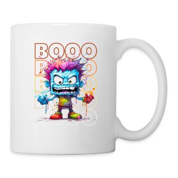 Chibi Stumble & Booo! Adorable Zombie Tee! - Mug - white - Right