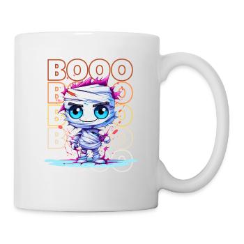 Chibi Wrap & Booo! Cute Mummy Tee! - Mug - white - Right
