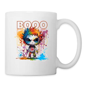 Chibi Dance & Booo! Adorable Skeleton Tee - Mug - white - Right