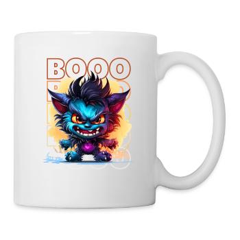 Chibi Prowl & Booo! Mondbeschienenes Lykan-T-Shirt! - Tasse - Weiß - Rechts