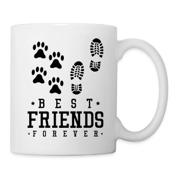 best friends forever 01 - Tasse - Weiß - Rechts