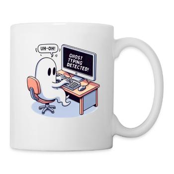 GHOST TYPING DETECTED! -Uh-Oh! - Mug - white - Right