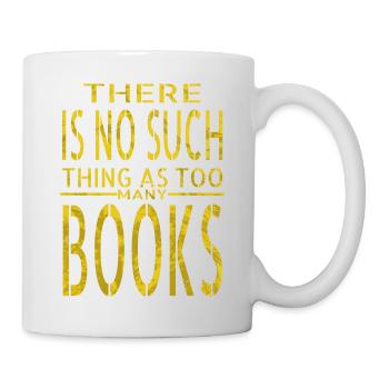 Comics Gift Book Keeper Book Children Statement - Mug - white - Right