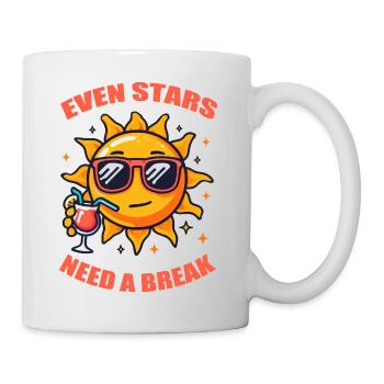 Sun Cocktail Break A Star Needs a Break - Mug - white - Right