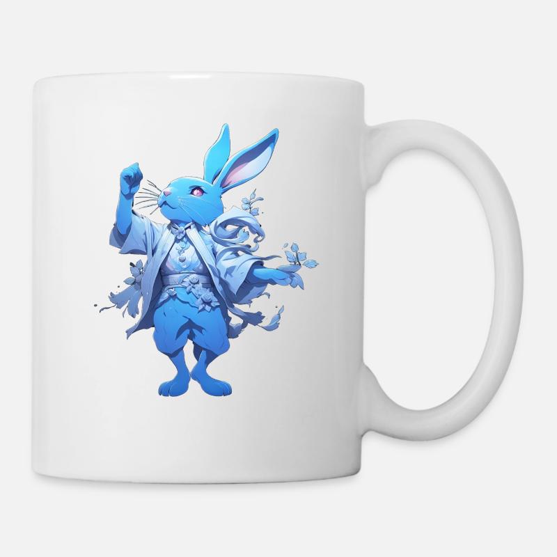 CONIGLI0 HELLBLAU - Tasse - Weiß