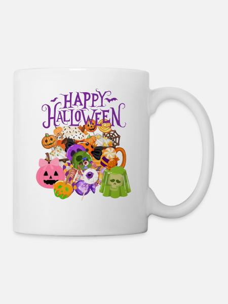 Sweet Halloween - Tasse - Weiß