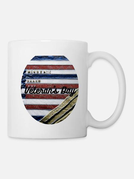 Veteranen, Veteranen, Waffenstillstand. - Tasse - Weiß