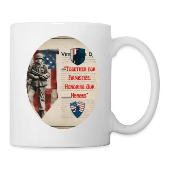 Veterans, veterans, armistice. - Mug - white - Right