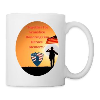 Veterans, veterans, armistice. - Mug - white - Right