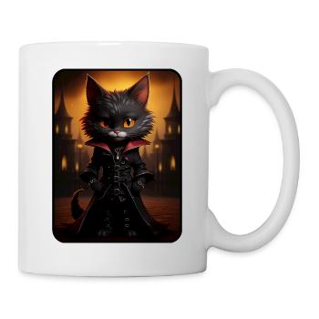Dajana the Vampire - Cat - Mug - white - Right