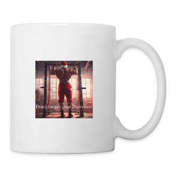 Don t forget your exercises 3 - Tasse - Weiß - Rechts