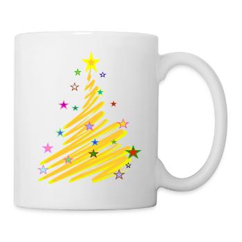 Christmas Star Tree - Mug - white - Right