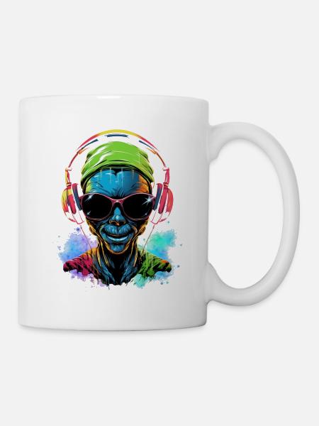 Alien Rave - Mug - white