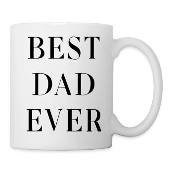 Bester Vater den es gib - Tasse - Weiß - Rechts