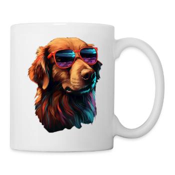 Hovawart Cool - Hovawart Hund - Tasse - Weiß - Rechts