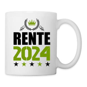 rente 2024 - Tasse - Weiß - Rechts