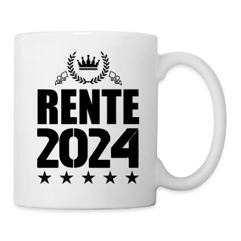rente 2024 - Tasse - Weiß - Rechts